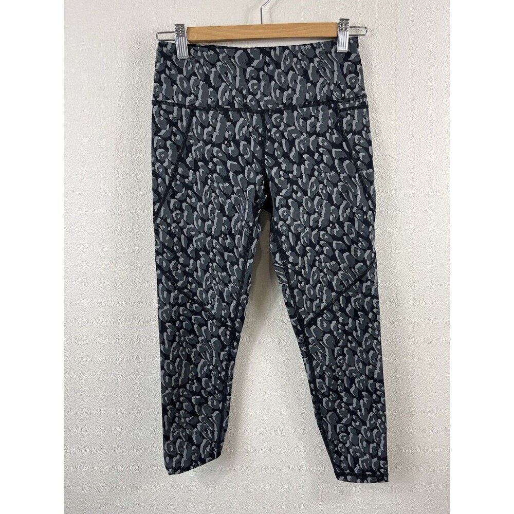 Sweaty Betty Power 7/8 Leggings Black Gray Size Small